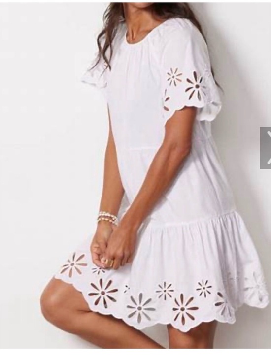 Rails Dresses & Skirts - Rails Arielle White Eyelet Dress